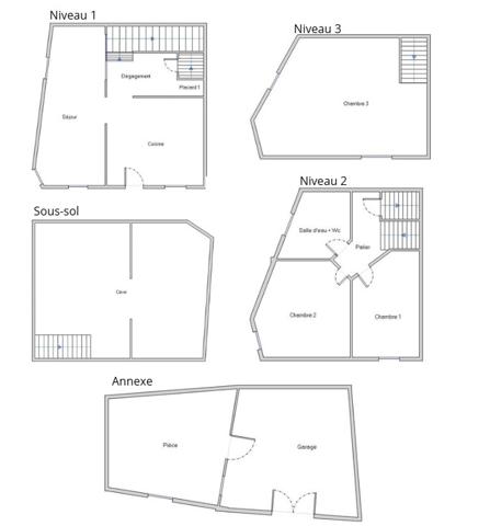 Location maison 4 pièces 85 m² Betz-le-Château