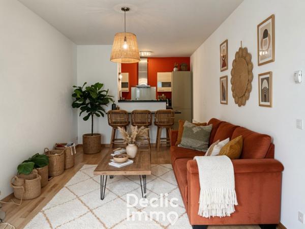 Vente appartement Bordeaux Grand parc/chartrons, 45m² 2 pièces 226 000€