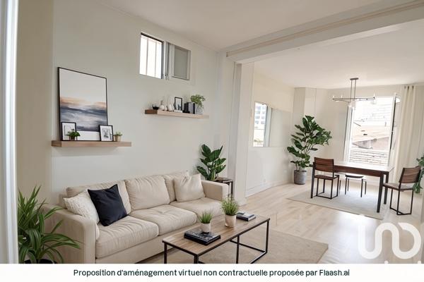 Appartement à vendre 2 pièces 35 m² Ivry-sur-Seine