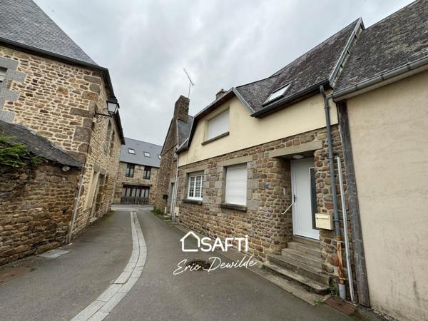 Au coeur de Ducey, maison/appartement, 80 m2, 2 ch