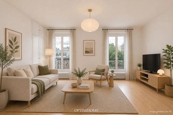 Appartement à vendre 3 pièces SAINT MANDE (94) 63.5 m² - A proximité du Bois de Vincennes