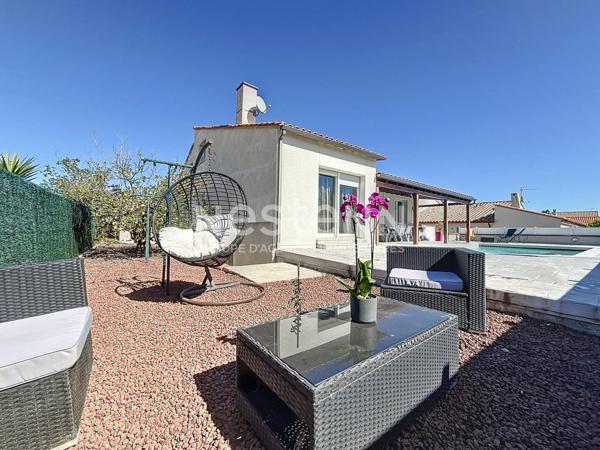 BOMPAS - A VENDRE Villa en 4 faces avec jardin piscine garage