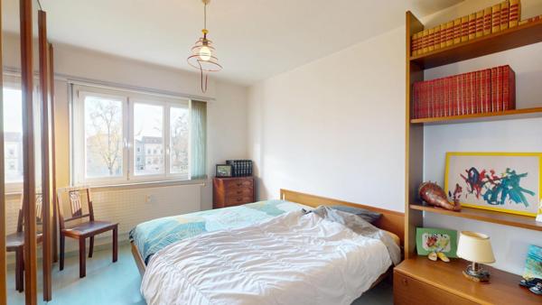 MULHOUSE – Appartement 4 pièces lumineux de 100 m² avec balcon, loggia, garage et cave