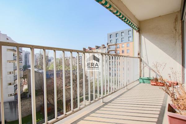 Exceptionnel 5 pièces de 111 m²  Vue dégagée & Plein Sud Proche Butte-aux-Cailles