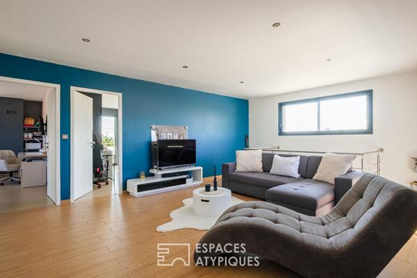 Contemporaine avec piscine intérieure aux portes de Niort