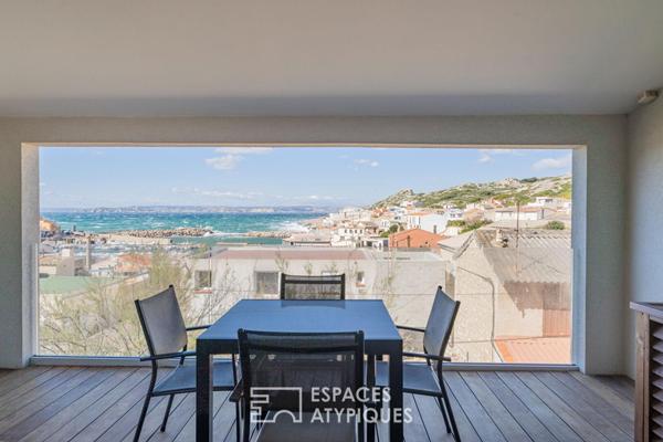 Belvédère contemporain aux Goudes – Face à Marseille