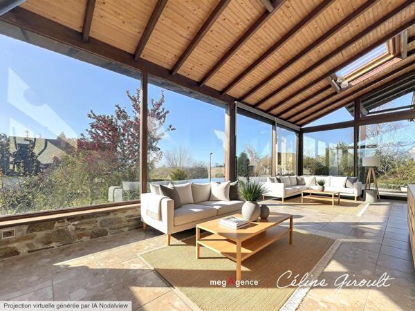 Maison à SAINT-QUENTIN-SUR-LE-HOMME, 50220 - 8 pièces 205m²