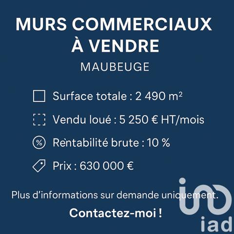 Immeuble à vendre 2 490 m² Maubeuge