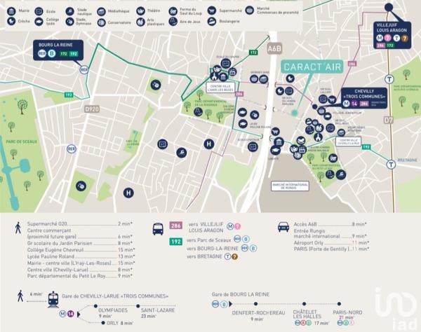 Location boutique/local commercial 109 m² L'Haÿ-les-Roses