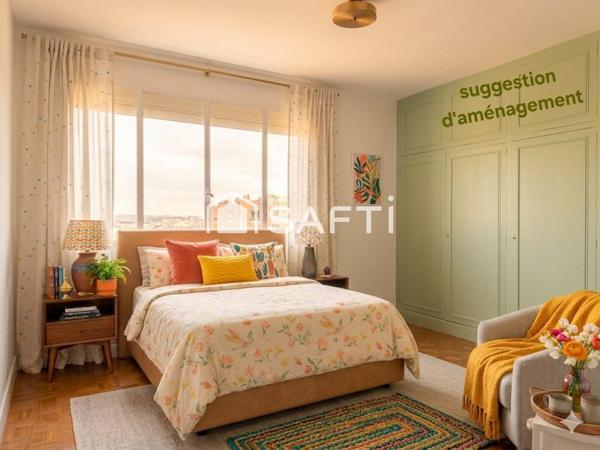 appartement lumineux sans vis à vis paris 13e 83m2 2 chambre