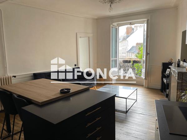 Location Appartement meublé 3 pièces 61.5 m² - Rennes 35000