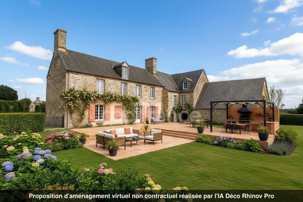 À vendre – Ancien presbytère à réinventer, 10 min de Vire Normandie.