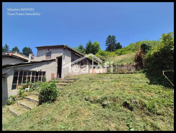 Maison mitoyenne 2 côtés à vendre, 4 pièces - Thiers 63300