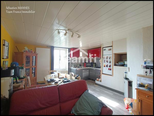 Maison mitoyenne 2 côtés à vendre, 4 pièces - Thiers 63300