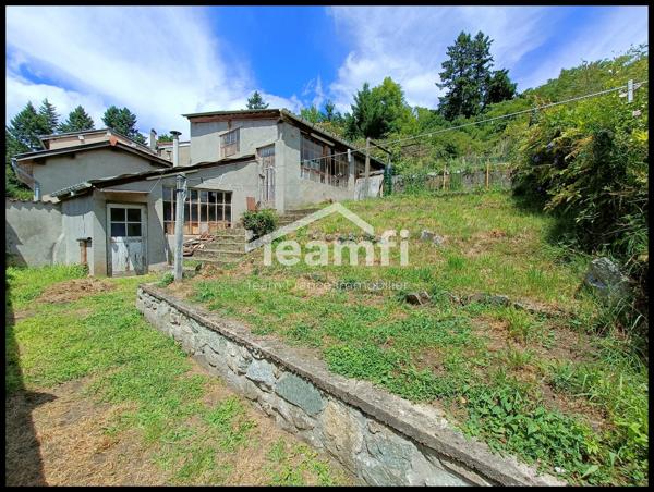 Maison mitoyenne 2 côtés à vendre, 4 pièces - Thiers 63300