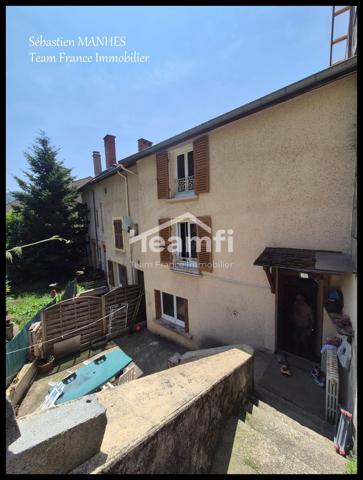 Maison mitoyenne 2 côtés à vendre, 4 pièces - Thiers 63300