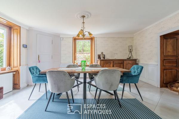 Propriété de charme avec étang, rivières et gîtes