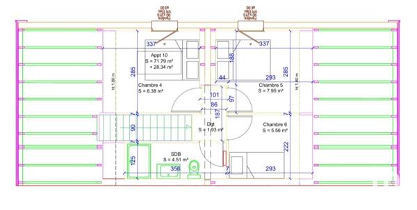 Appartement à vendre 7 pièces 100 m² Laveissière