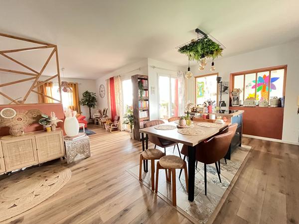 Maison contemporaine de plain-pied ? 105 m² ? Terrasse 52 m² ? Saint-Jean-de-Marsacq