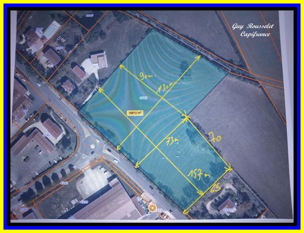Terrain bâtissable à vendre de 16 810 m2 SEMUR EN AUXOIS (21)