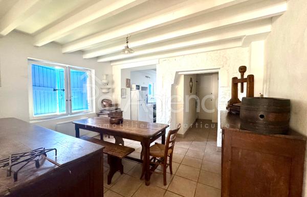 Maison charentaise rénovée - Beau terrain arboré.