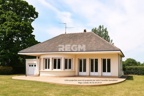 Verson (14790) Baisse de Prix : Maison plain-pied 4 pièces de 80m² sur 900m² de terrain