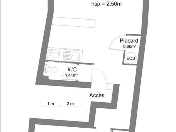 Location Appartement 2 pièces 45 m² - 6 RUE DU MAQUIS DE PAYOLLE Tarbes 65000