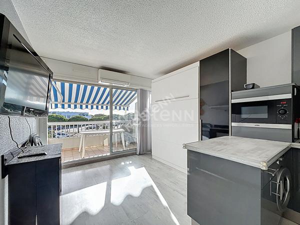 Port Camargue secteur Plage Sud agréable Studio cabine avec terrasse