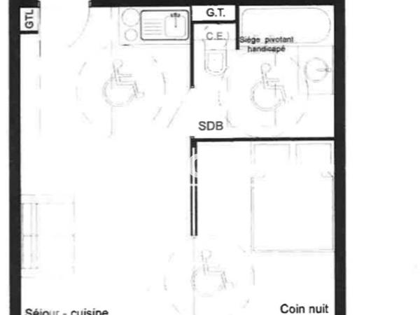 À vendre Studio 27.74 m² - Les Eyzies 24620