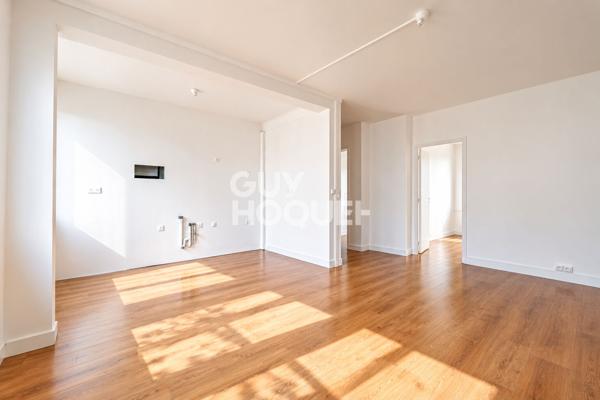 CREIL centre-ville, appartement T3 de 61 m2 rénové avec box et Cave