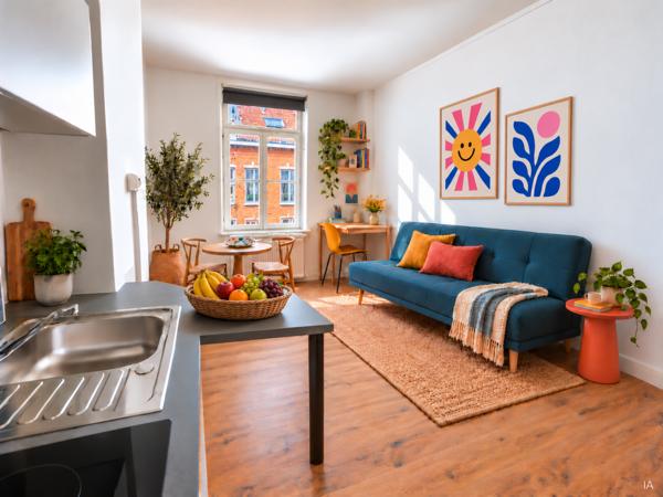 Appartement 1 pièce(s) 16 m²