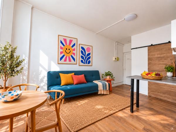 Appartement 1 pièce(s) 16 m²