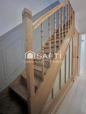 Immeuble en co-living avec 5 ch louées-Jardin-cave