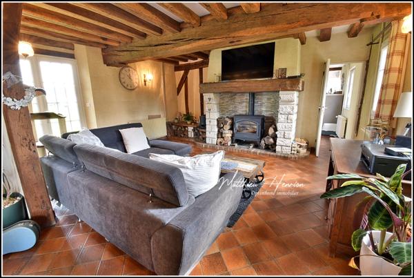 Maison de caractère de 125m² avec gîte de 55 m², DPE C