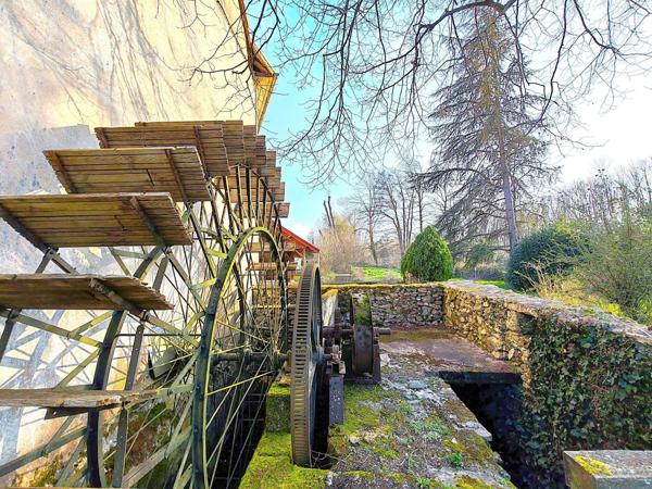 Propriété rurale sur 3.9Ha, dans un écrin de verdure, bordée par le Lathan