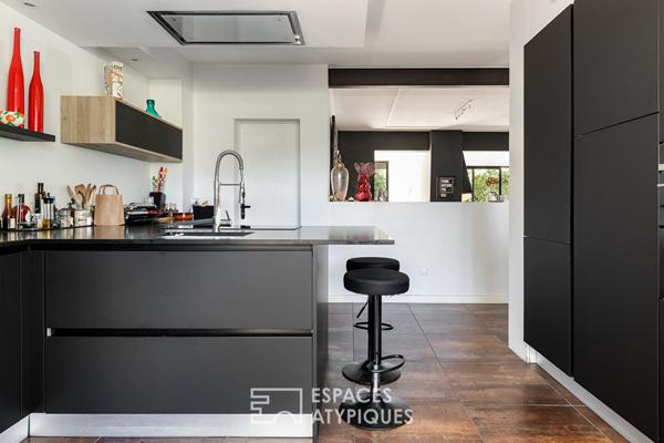 Maison rénovée avec jardin et piscine à Balma