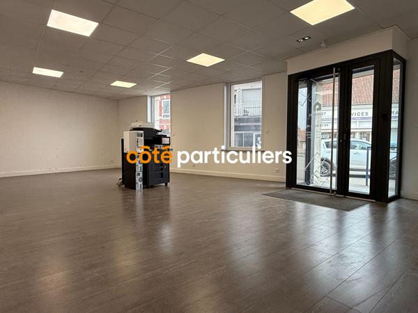 Location Bureaux100 m² - 3 Pièces - SAINT POL SUR TERNOISE (62130)