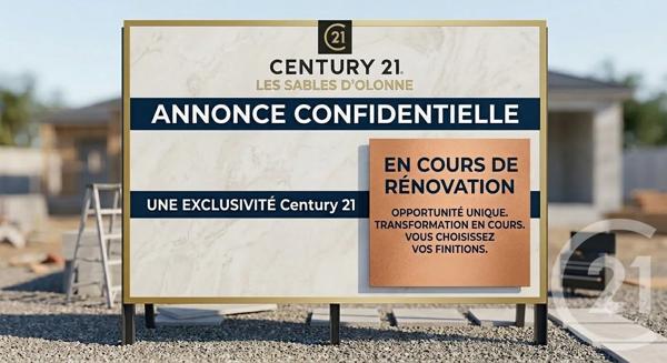 Maison à vendre  6 pièces - 136,42 m 2   BRETIGNOLLES SUR MER  - 85