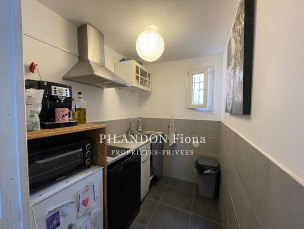 Appartement T2 en rez-de-chaussée, à deux pas du centre de Lauris