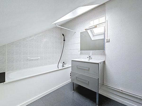 Nancy_ Quartier Jeanne d'Arc_ Parc Sainte Marie_Appartement type F3 duplex dernier étage 75m²_cave