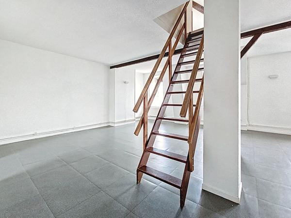 Nancy_ Quartier Jeanne d'Arc_ Parc Sainte Marie_Appartement type F3 duplex dernier étage 75m²_cave