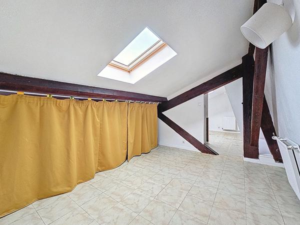 Nancy_ Quartier Jeanne d'Arc_ Parc Sainte Marie_Appartement type F3 duplex dernier étage 75m²_cave