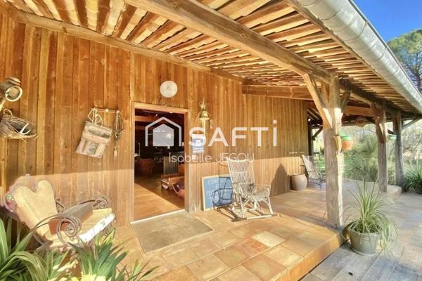 Belle Maison atypique compagnon du devoir "ossature bois"   8 Pièces - 5 CH  Proche de la Dune du Pilat