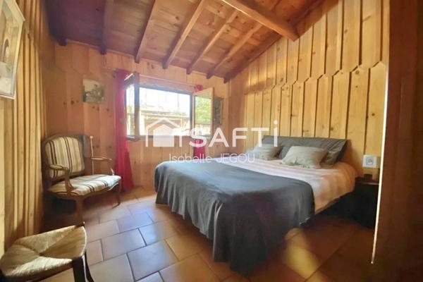 Belle Maison atypique compagnon du devoir "ossature bois"   8 Pièces - 5 CH  Proche de la Dune du Pilat