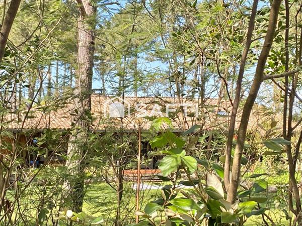 Belle Maison atypique compagnon du devoir "ossature bois"   8 Pièces - 5 CH  Proche de la Dune du Pilat