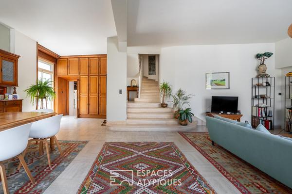 Clisson historique : maison familiale et ses terrasses