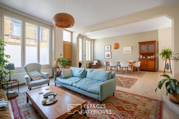 Clisson historique : maison familiale et ses terrasses