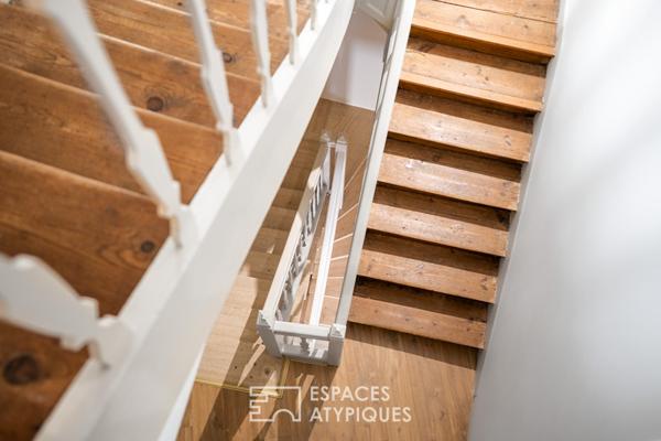Clisson historique : maison familiale et ses terrasses