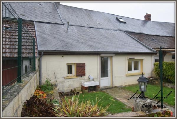 Proche VILLERS-COTTERETS (15km) et NEUILLY-SAINT-FRONT (6km)- à vendre maison en pierre mitoyenne- 85m2 - 2 pièces- 1 chambre– grenier – Terrain 164m2