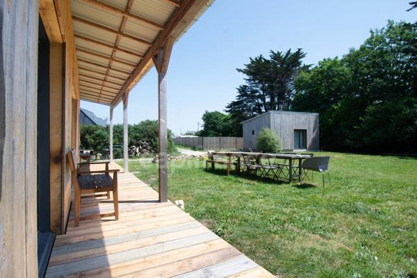 EXCLUSIVITE Maison récente plein pieds à vendre 5 pièces CROZON (29)Ossature bois de 110 m2 avec 4 chambres